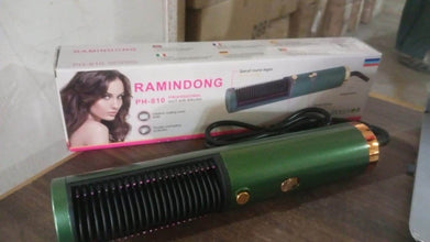 Hair Straightener Comb, Anti Scald Hot Comb Negative Ion Hair Straightener Brush Straightener 3 Gear Constant Temperature for Quick and Professional Hair Salon at Home (1200w), Hair accessories - dailyneed.life