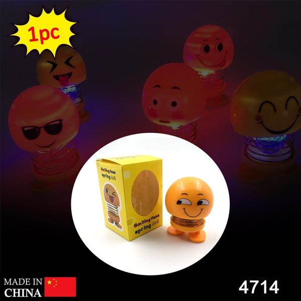 Emoji Shake Car Dashboard Doll Dance for Car interior Decoration With LED Light - dailyneed.life