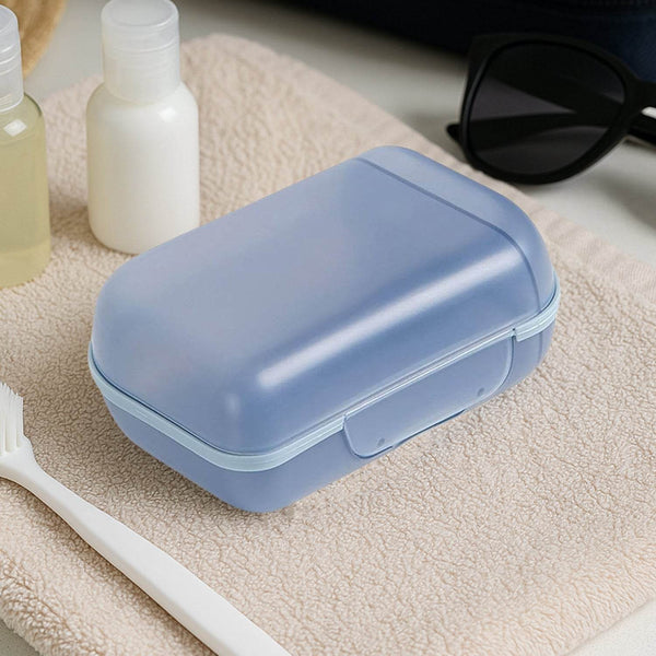Travel Soap Container, Soap Travel Case with Lid ,Sabudani (1 Pc) - dailyneed.life