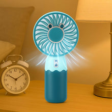 Mini Fan Rechargeable Table Fan Handheld Fan USB Fan Desk Fan Cooling Fan For Home , Office , Car, & Multi Use Fan (Battery Not Include) - dailyneed.life
