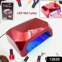 36W LED Nail Dryer, Curing Nail Polish UV Gel Diamond Shaped Nail Dryers (1 Pc) - dailyneed.life