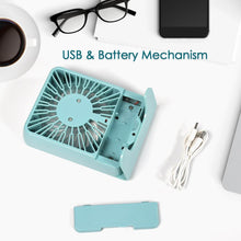 Portable Desk Fan – Big Table Fan with 3-Speed Settings for Office, School & Home (Battery Not Included) - dailyneed.life