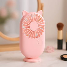 Handheld Mini Fan - USB Personal Fan with Bracket, Pocket-Sized Desktop Fan (Battery Not Included) - dailyneed.life