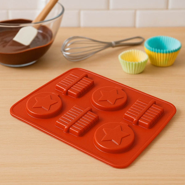 6 Cavity Silicone Mold Tray: Perfect for Chocolates, Cakes & More! - dailyneed.life