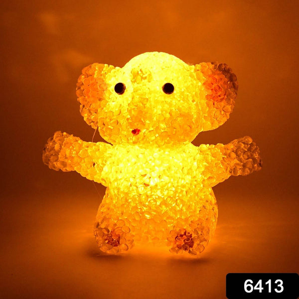 Cartoon Shape Crystal LED Night Light Lamp – Cute Glowing Animal Decorative Light (1 Pc) - dailyneed.life
