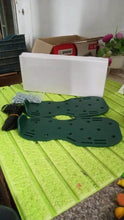 Lawn Aerator Sandals, Garden Grass Aerator Spiked Sandals Green Studded Shoes for Yard Patio Garden Excavation - dailyneed.life