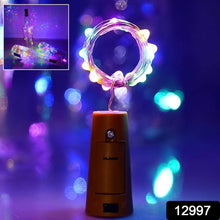 Wine Bottle Cork LED String Light, 2M Cable Multicolor, Battery Operated (1 Pc) - dailyneed.life