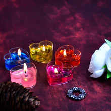 Heart Shape Wax Scented Candles, Diwali (Pack of 20 pcs) - dailyneed.life
