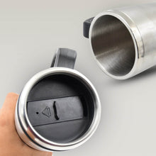 Stainless Steel Vacuum Glass Insulated Glass Coffee Cups (With Lid & Handle / 1 pc) - dailyneed.life