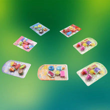Mix Design Fancy Erasers Set – Colorful & Stylish Erasers for Kids, Birthday Gift & School Prize (1 Set) - dailyneed.life