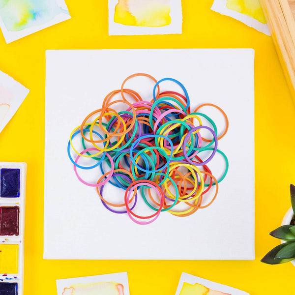 Strong & Reusable Rubber Bands: Multicolor for Office, Home & School, Hair accessories - dailyneed.life