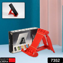 Adjustable Foldable Plastic Square Mobile Stand Premium Mobile Stand Use For Home , Office & Multiuse - dailyneed.life