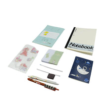 Cartoon Stationery Box Cartoon Design School Box Book , diary , Pen , Eraser, Sharpner , Sticker & Pen Refill Student Gift School box (1 box) - dailyneed.life