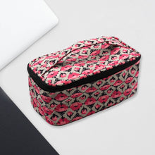Decor Travel Makeup Bag with Small pouch Portable Organizer Makeup Cosmetic Train Case Large Capacity for Cosmetics Makeup Brushes and Toiletry Jewelry for More Storage - dailyneed.life