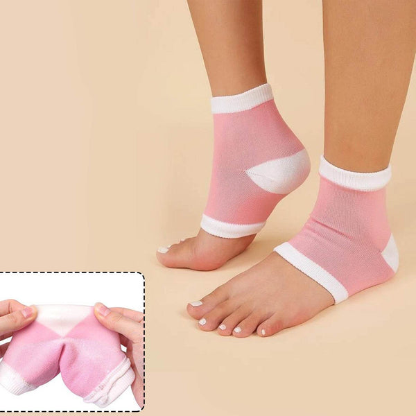 Open Toe Socks for Dry Hard Cracked Skin Moisturizing While You Sleep. - dailyneed.life