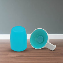 360d Magic Cup, Baby and Sippy Cup, Water and Weaning Cup 6+ to 12 Months, 7 oz/207 ml, Doidy Cup - Training Sippy Cups - Use from 3-6 Months to Toddler (1 Pc 207ML) - dailyneed.life