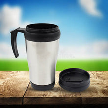Stainless Steel Vacuum Glass Insulated Glass Coffee Cups (With Lid & Handle / 1 pc) - dailyneed.life