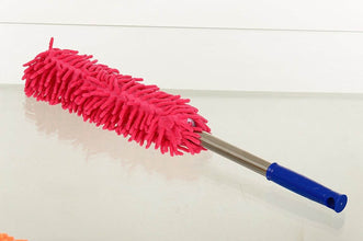 Multipurpose Microfiber Cleaning Duster With Extendable Telescopic Wall Hanging Handle - dailyneed.life