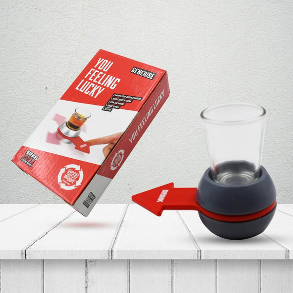 Shot Spinner Spin the Shot Fun Drinking Game Spin Shot Game Party Games for Adults Includes 1.7 oz Shot Glass - dailyneed.life