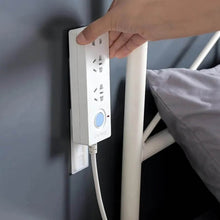 Self Adhesive No Hole Wall Mount, Reusable, Non Residue Plug Organizer For Home Office & Multiuse Device - dailyneed.life
