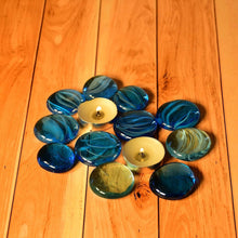Glass Gem Stone, Flat Round Marbles Pebbles for Vase Fillers, Attractive pebbles for Aquarium Fish Tank. - dailyneed.life