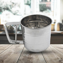 Stainless Steel Flour Sifter – Handheld Baking Sieve with Measuring Scale - dailyneed.life