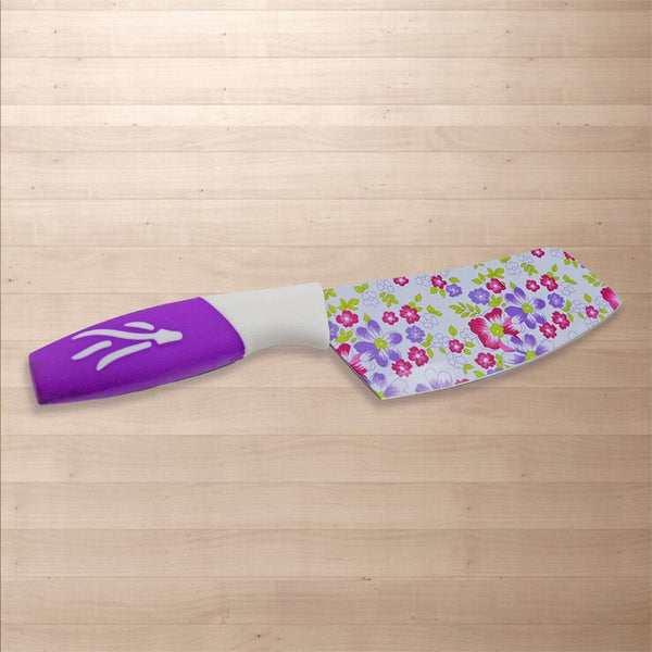 Colorful Designer Stainless Steel Chef Kitchen Knife, Unique Liquid Marble Sharp Kitchen Knives With Card Packing- Scratch Resistant And Anti Rust Knives For Kitchen 9 Inch (1 Pc) - dailyneed.life
