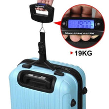 Black Digital Portable Luggage Scale with LCD Backlight (50 kg) - dailyneed.life