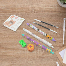 Cartoon Stationery Box Cartoon Design School Box Book , diary , Pen , Eraser, Sharpner , Sticker & Pen Refill Student Gift School box (1 box) - dailyneed.life