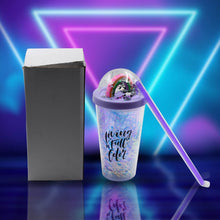 Sipper Bottle with Straw, LED Glow Light for Kids/Tumbler with Straw/Vacuum Flask/Sipper Plastic Tumbler/Sipper Bottle with Straw (Pack of 1) - dailyneed.life