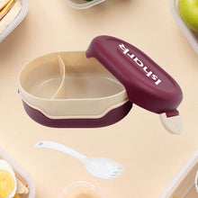 Customize Pink Lunch Box for Kids and adults, Stainless Steel Lunch Box with 3 Compartments With spoon slot. - dailyneed.life