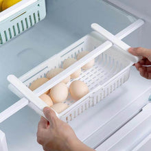 EXPANDABLE ADJUSTABLE MULTIPURPOSE FRIDGE STORAGE BASKET ( 2 pc ) - dailyneed.life