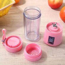 Multi-Purpose Portable USB Electric Juicer 6-Blades, Protein Shaker, Blender Mixer Cup (380 ML) - dailyneed.life