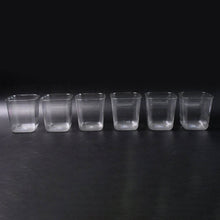 6pc Transparent Diamond Medium Serving Glass Set, Glass Set for Water, Juice etc - dailyneed.life