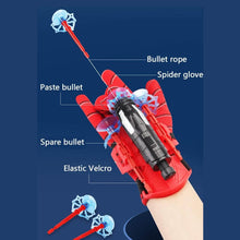 Web Shooter Toy for Kids Fans, Launcher Wrist Gloves Toys For Kids, Boys Superhero Gloves Role-Play Toy Cosplay, Sticky Wall Soft Bomb Funny Children's Educational Toys - dailyneed.life