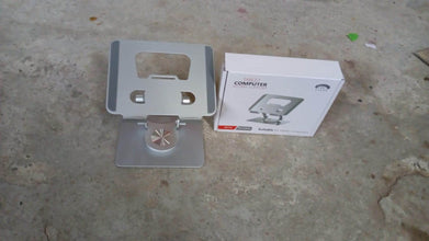 Aluminum Alloy 360°Rotating Bracket, Adjustable Tablet Stand, Portable Foldable Ergonomic Tablet Support - dailyneed.life