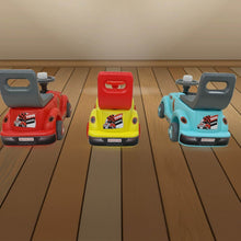Kids City Ride-On Push Car – Backrest & Musical Horn for Toddlers (Boys & Girls) - dailyneed.life