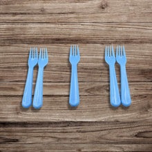 Reusable Premium Heavy Weight Plastic Forks, Party Supplies, One Size, plastic 5pc Serving Fork Set for kitchen, Travel, Home (5pc) - dailyneed.life