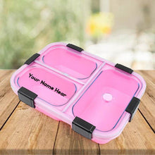Customized Plastic 3 Compartment Insulated Lunch Box, Lunch Box (1 Pc) - dailyneed.life