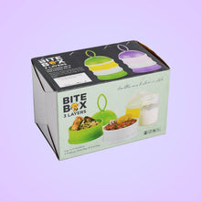 3 Layer Cute Portable Baby Food Milk Powder Storage Box Bottle Container Milk Powder Baby Food Container Bowl. (Purple) - dailyneed.life