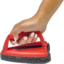 Bathroom Brush with abrasive scrubber for superior tile cleaning - dailyneed.life