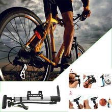 Aluminum Mini Bicycle Air Pump (Multicolor) - dailyneed.life