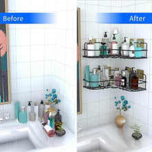 Metal Shower Shelf, Shower Shelf without Drilling (2 Pc) - dailyneed.life