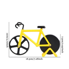 Bicycle Pizza Cutter (1 Pc): Stainless Steel, Unbreakable Handle - dailyneed.life