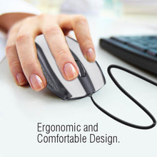 Wired Mouse for Laptop and Desktop Computer PC With Faster Response Time (Silver) - dailyneed.life