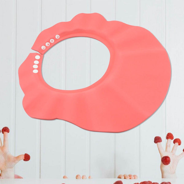 Tear-Free Bath Time: Adjustable Baby Shower Cap (Protects Eyes & Ears) - dailyneed.life