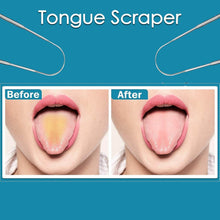 Tongue Cleaner For Kids & Adults | Tongue Scraper For Bad Breath, Maintain Oral Hygiene for Daily Use | for Fresh Breath & Bacteria Removal | Improved Taste (Steel, Copper, Tongue Cleaner / 1 Pc) - dailyneed.life