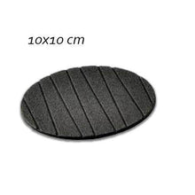 6 pcs Useful Round Shape Plain Silicone Cup Mat Coaster Drinking Tea Coffee Mug Wine Mat for Home - dailyneed.life