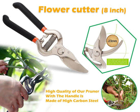 Garden Shears Pruners Scissor, flower cutter (8 inch) - dailyneed.life