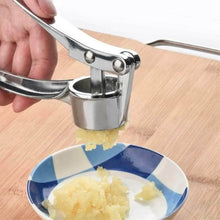 Stainless Steel Garlic Press Crusher ,Crusher ,Squeezer ,Masher ,and Lemon Juicer - dailyneed.life